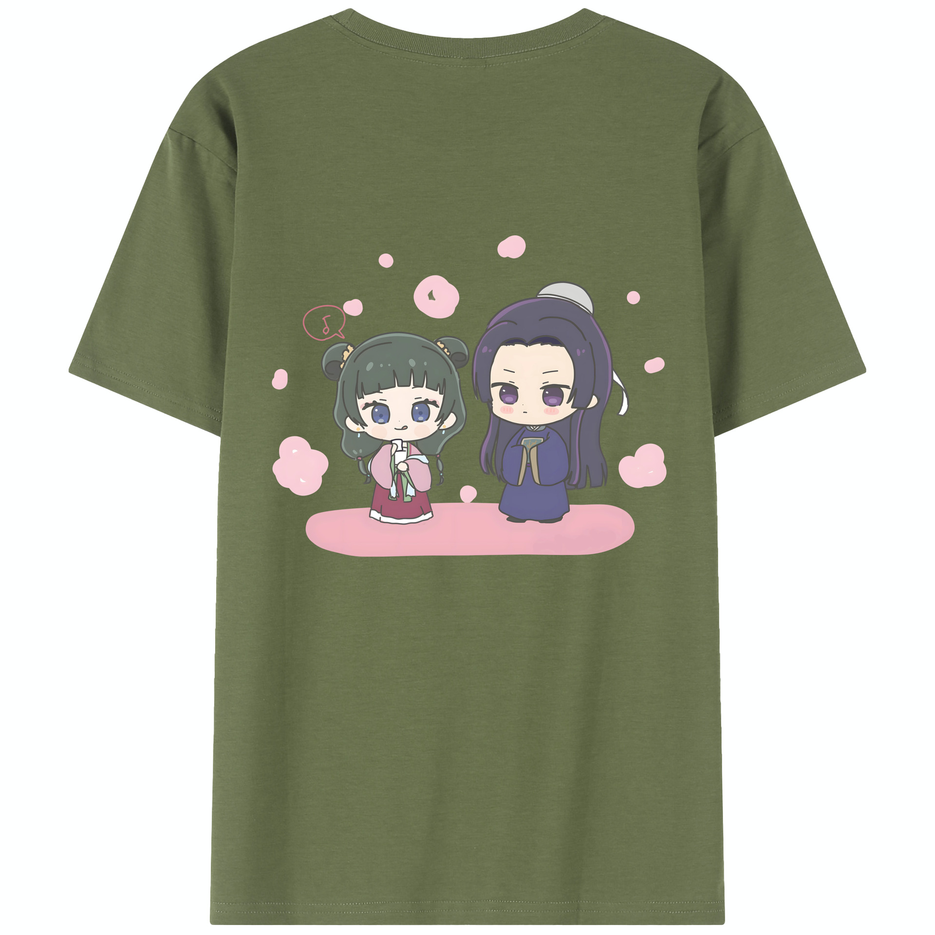 （画像用） 薬屋のひとりごと The Apothecary Diaries 綿100％半袖Tシャツ（背面プリント）